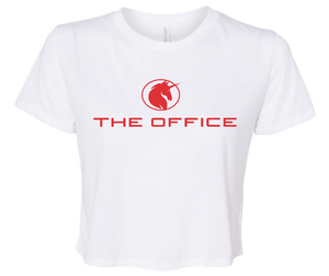 THE OFFICE CROP T-SHIRT